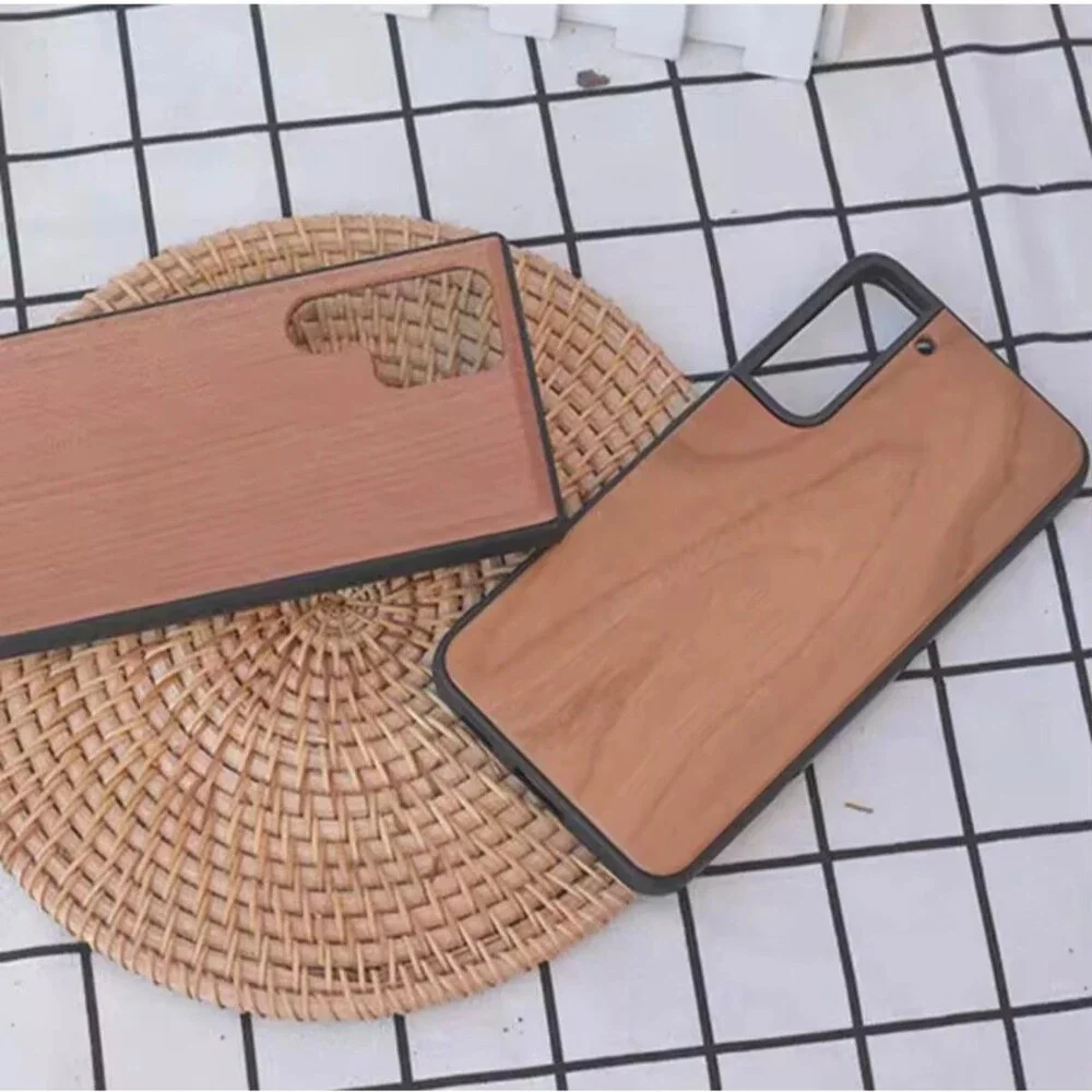 Wooden Samsung Galaxy S26 Series Phone Case, Natural Wood Back Protection